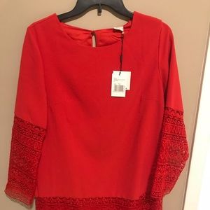 Long sleeve red Elle dress